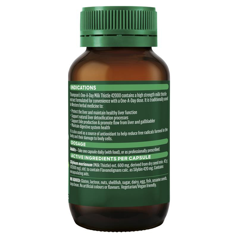 thompson milk thistle 42000 60c
