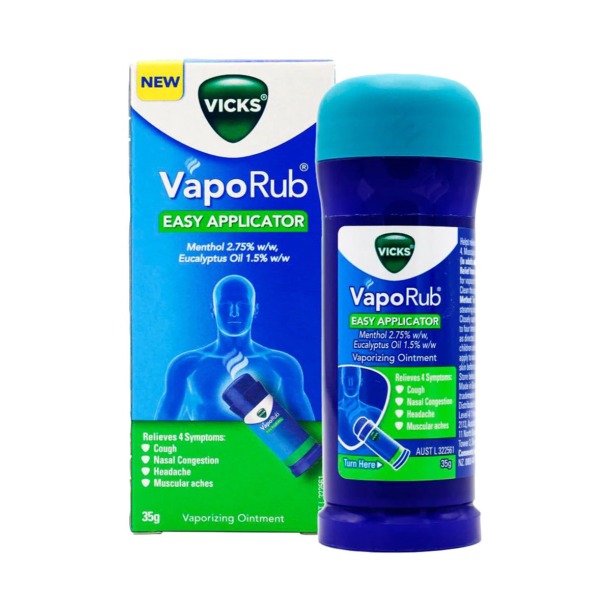 vicks vaporub easy applicator 35g