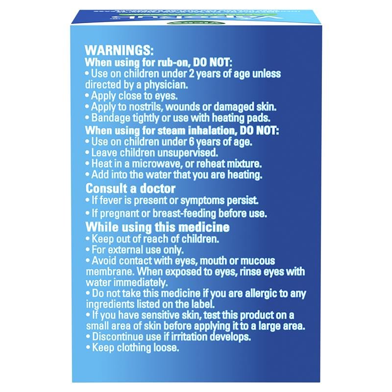 vicks vaporub ointment 50g