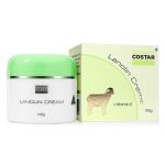 costar lanolin creme vitamin e 100g (green)