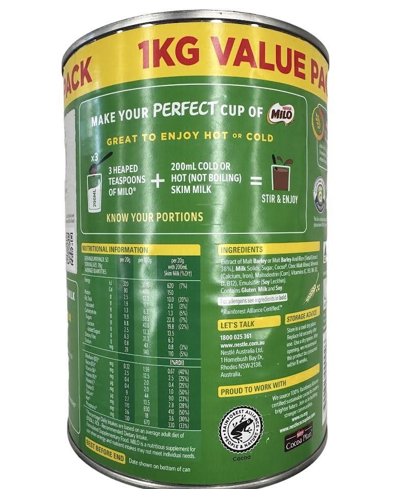 milo 1kg