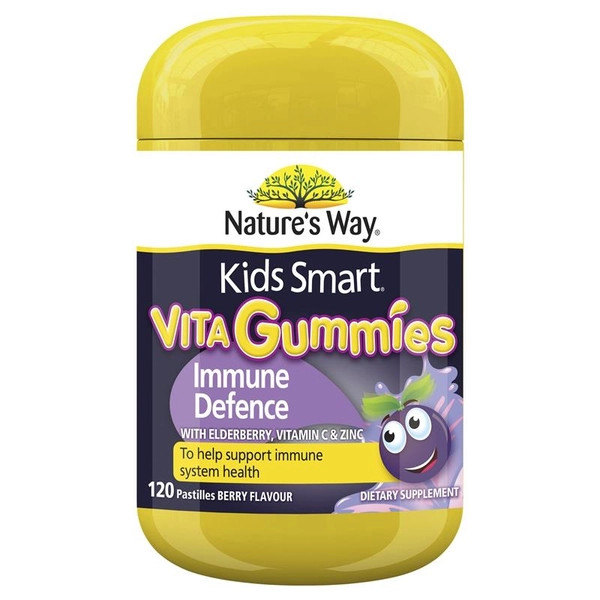 nature way kids smart vita gummies immune defence support 120s