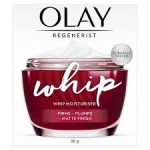 olay whip moisturiser (red)