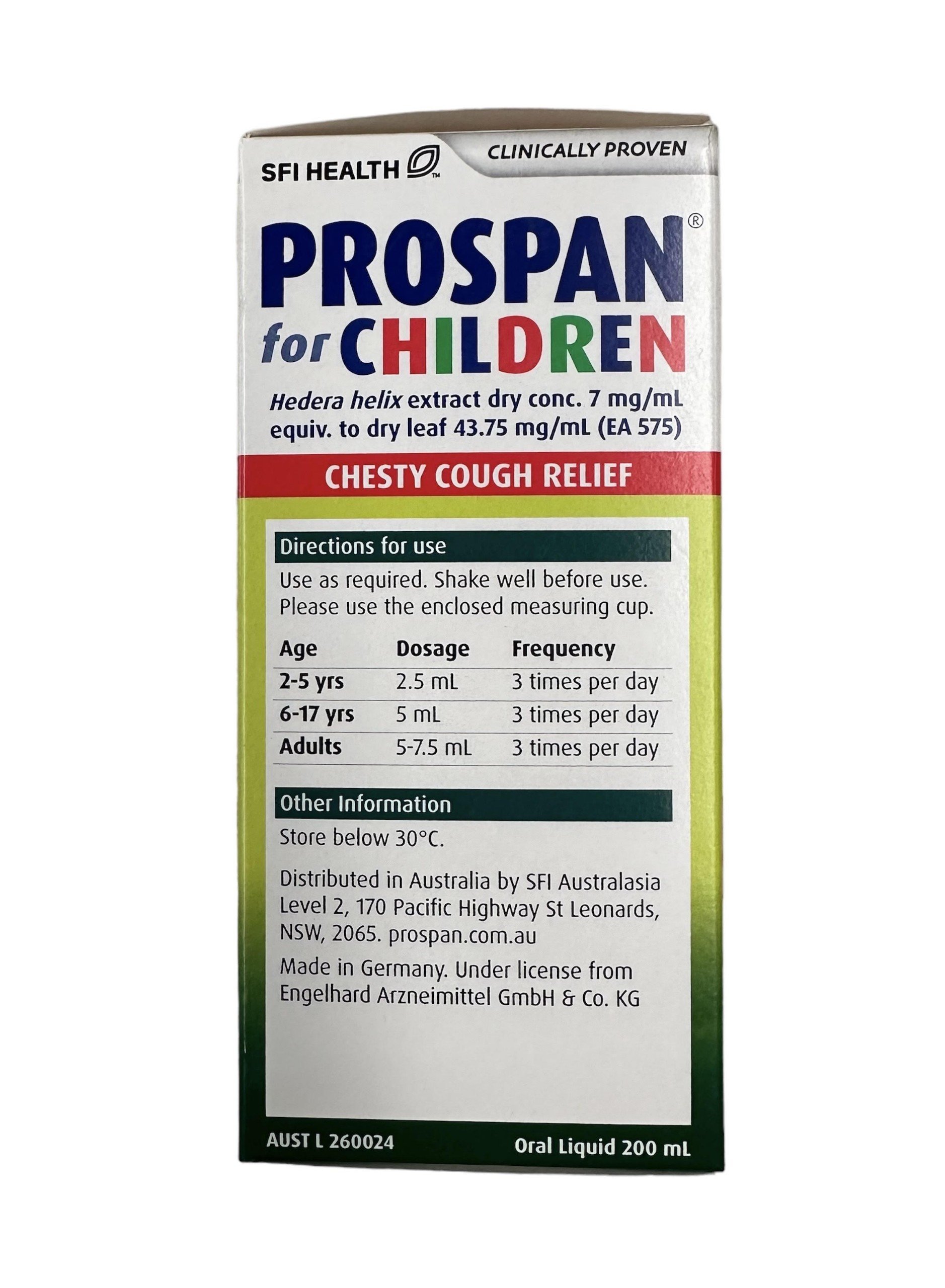 prospan for children 200ml