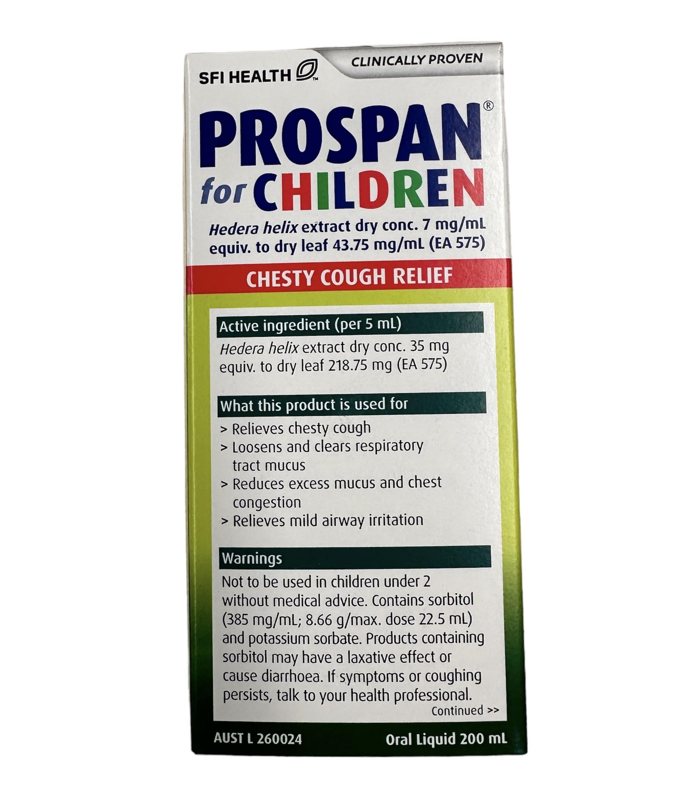 prospan for children 200ml