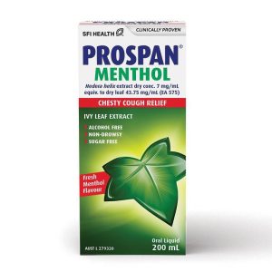 prospan menthol chesty cough relief 200ml|||