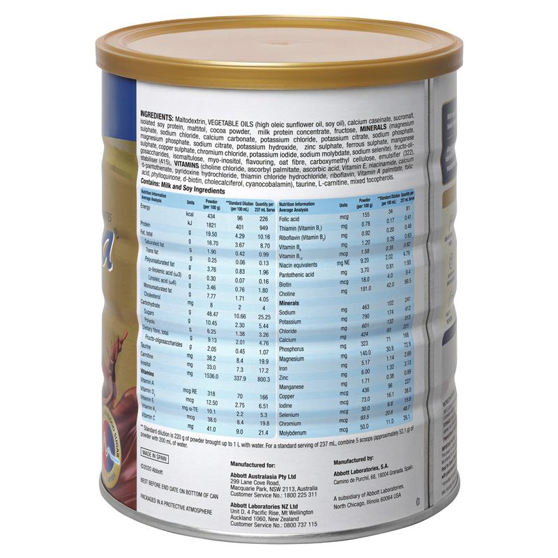 abbot glucerna chocolate (850g)
