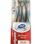 colgate 360° floss tip toothbrush