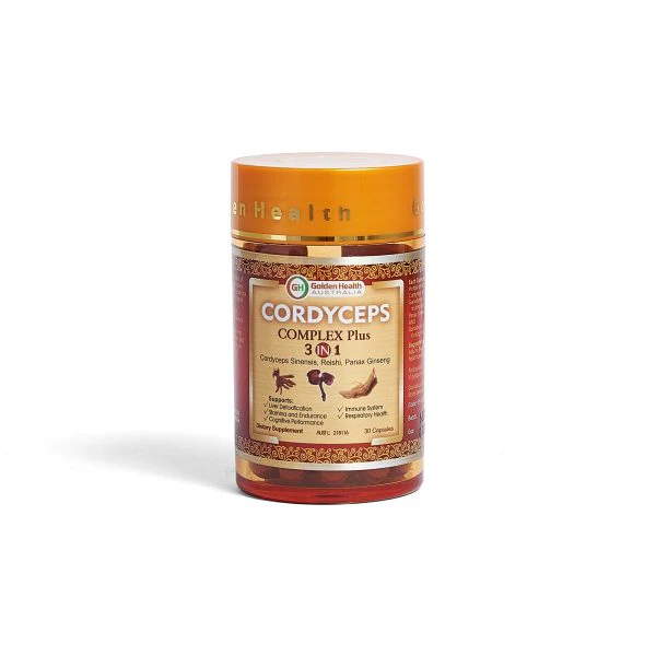 golden health cordyceps complex plus 3 in 1