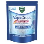 vicks vapodrops extra strong 16 menthol