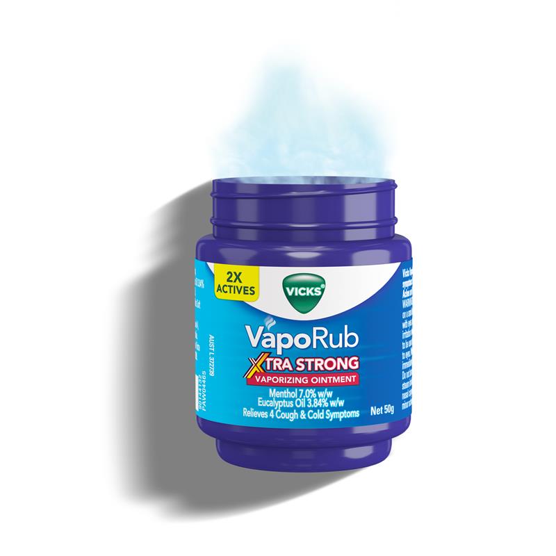 vicks vaporub extra strong 50g