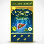 wealthy health liver tonic 33000 100 capsules (expiry 8/26)