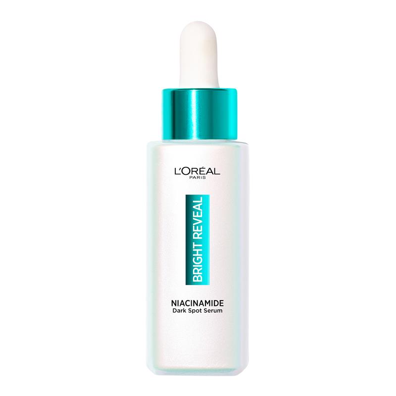 loreal bright reveal niacinamide dark spot serum