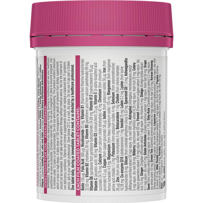 swisse women multivitamin 120t