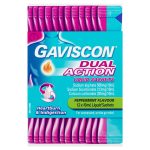 gaviscon dual action liquid sachets 12x10ml