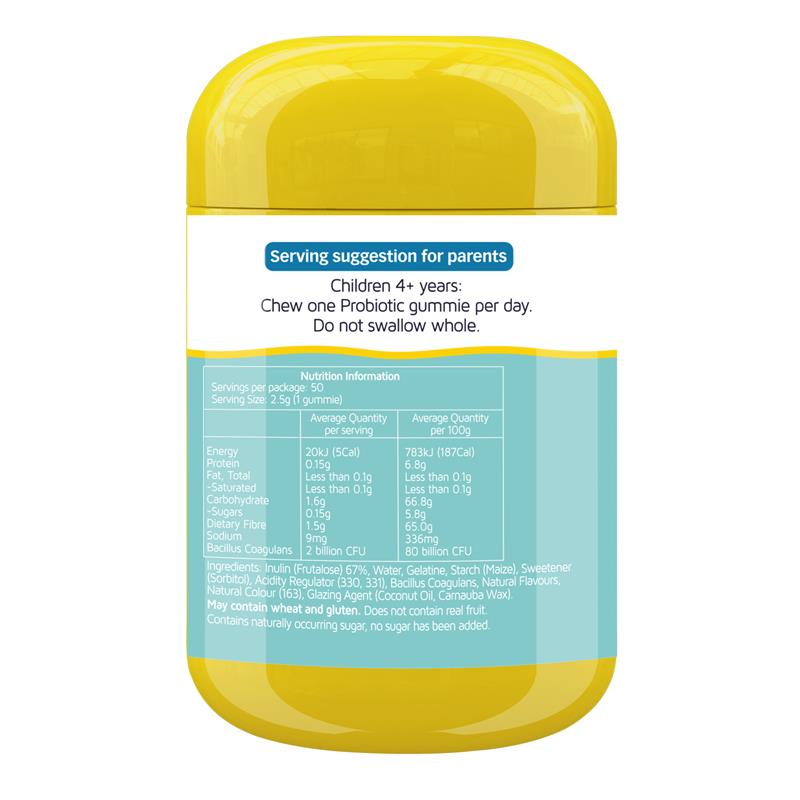 nature way kids smart vita gummies probiotic + prebiotic 50s