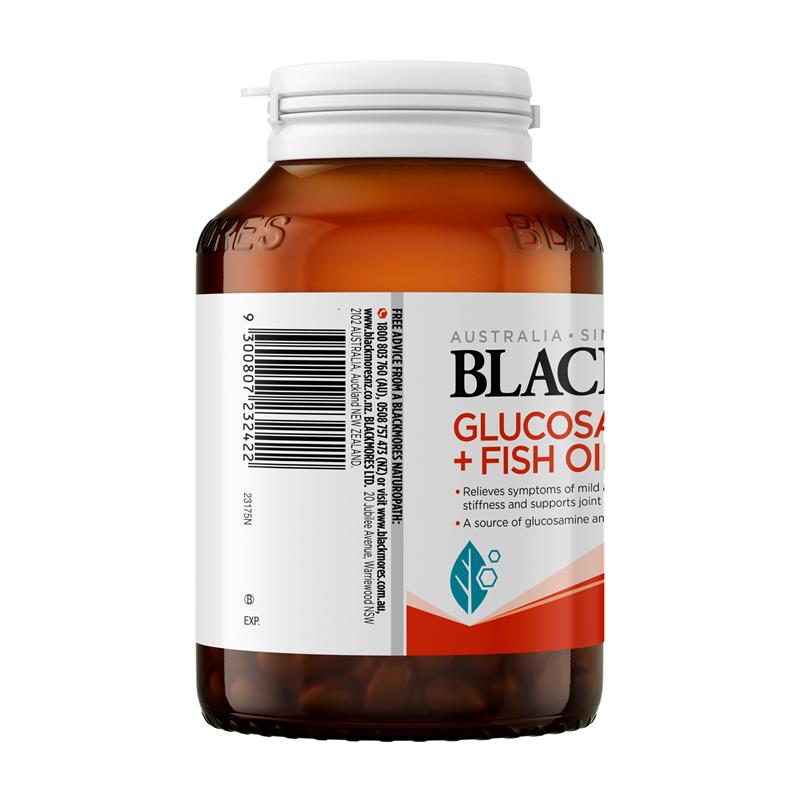 blackmores glucosamine fish oil 90c