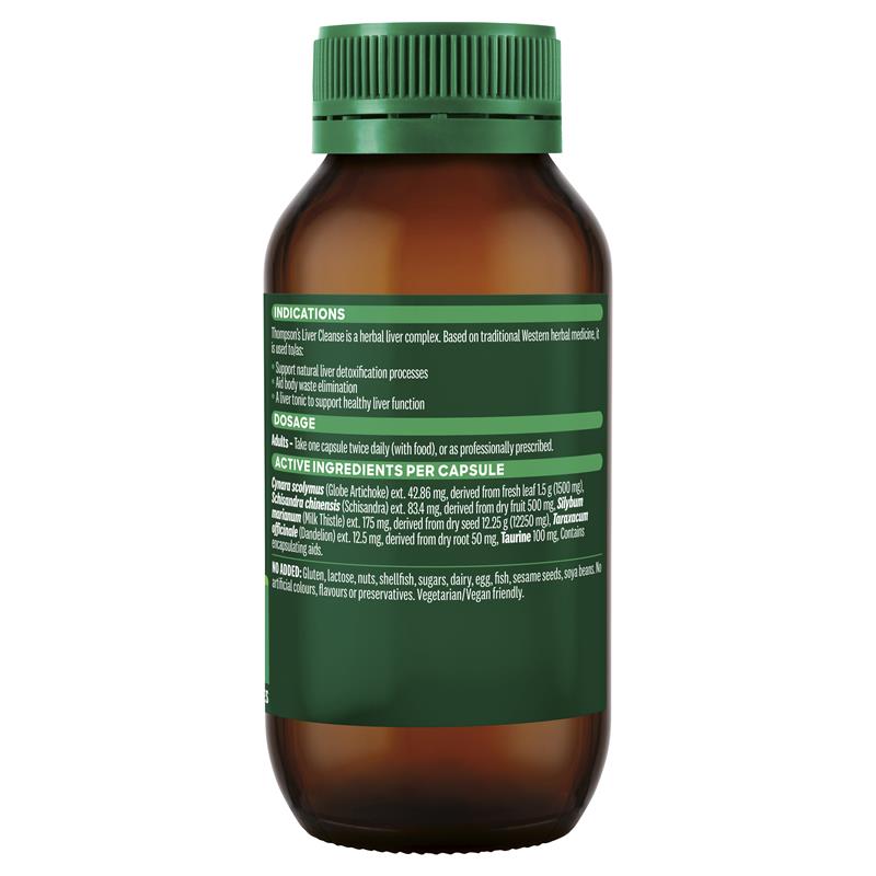 thompson liver cleanse 120c