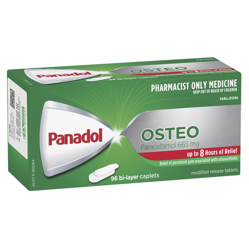 panadol osteo 96 bi-layer caplets