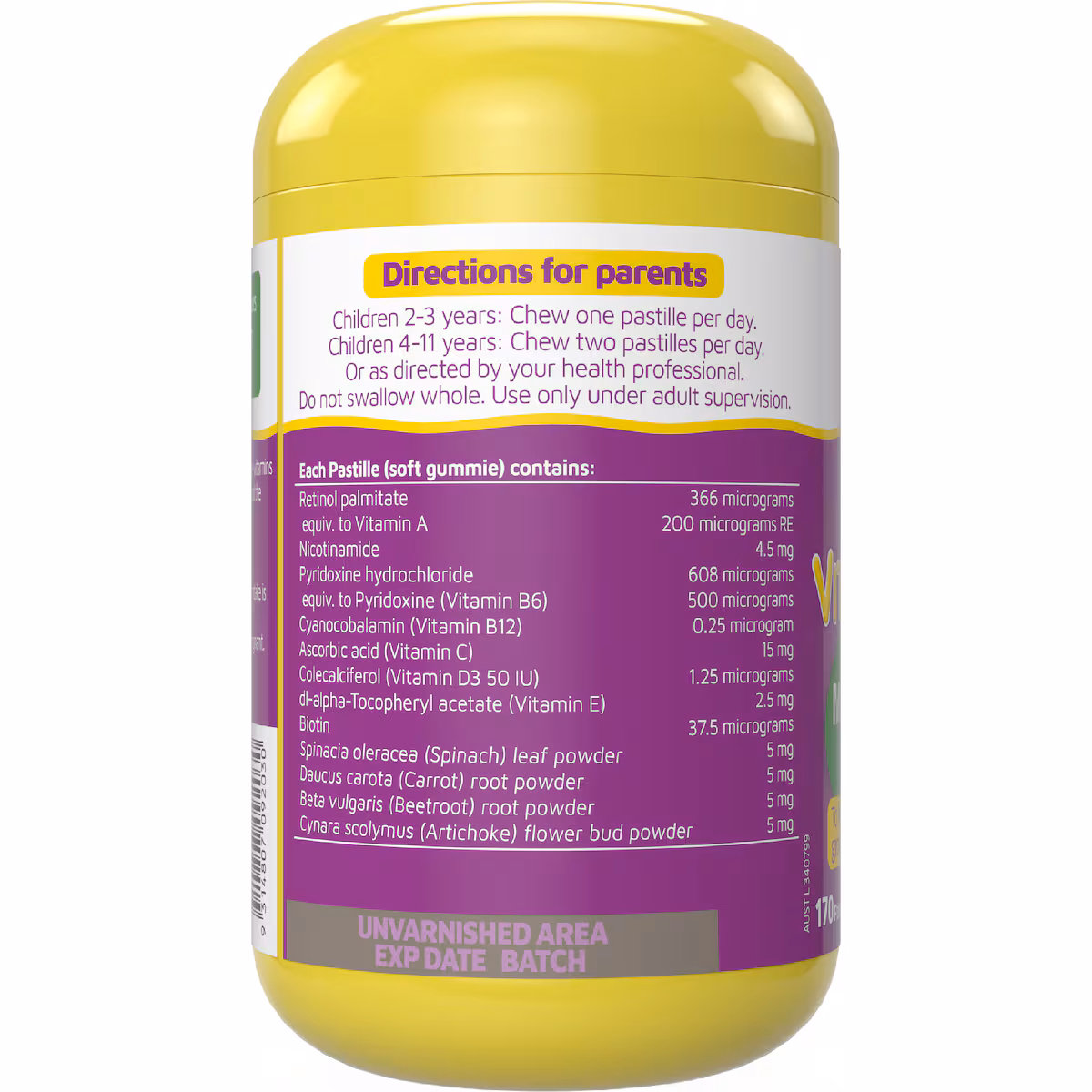 nature way kids smart vita gummies multivitamin vitamin plus 170s